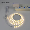 Wireless PIR Motion Sensor LED Under-Bed Night Light - 12V LED Light Strip for Kitchen Cabinets, Bedrooms, Stairs, Hallways, and Emergency Use